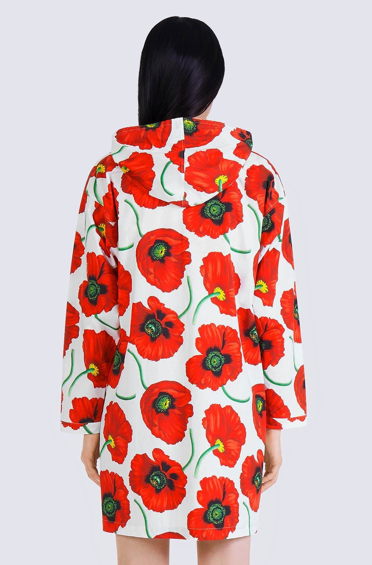 Printed Hoodie Dress