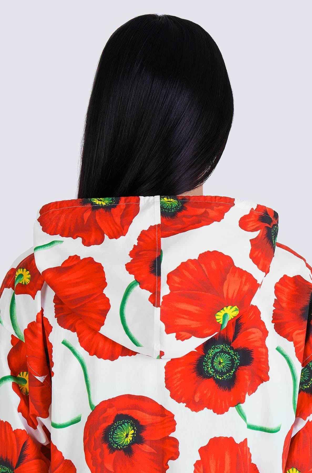 Printed Hoodie Dress