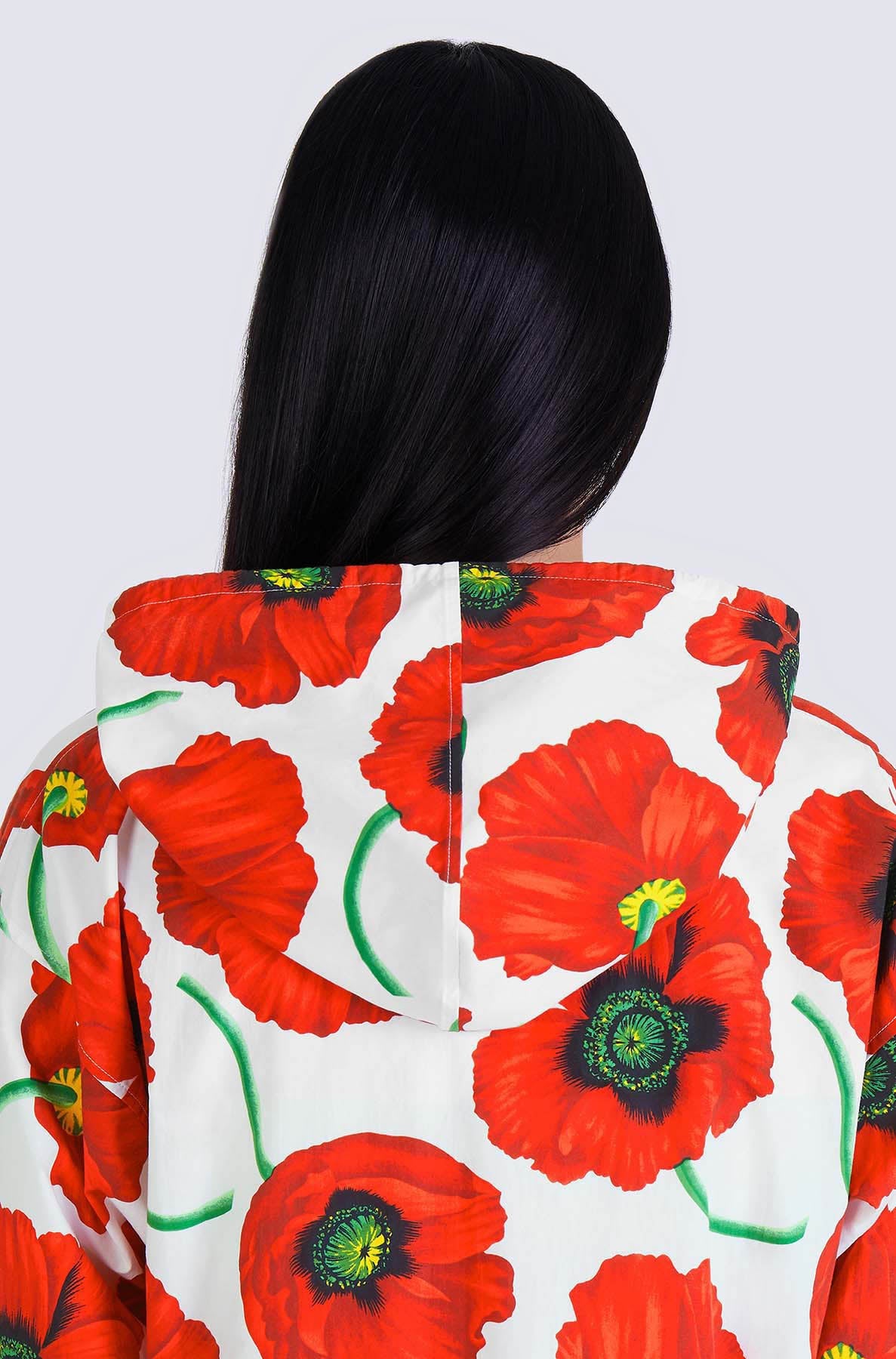 Printed Hoodie Dress