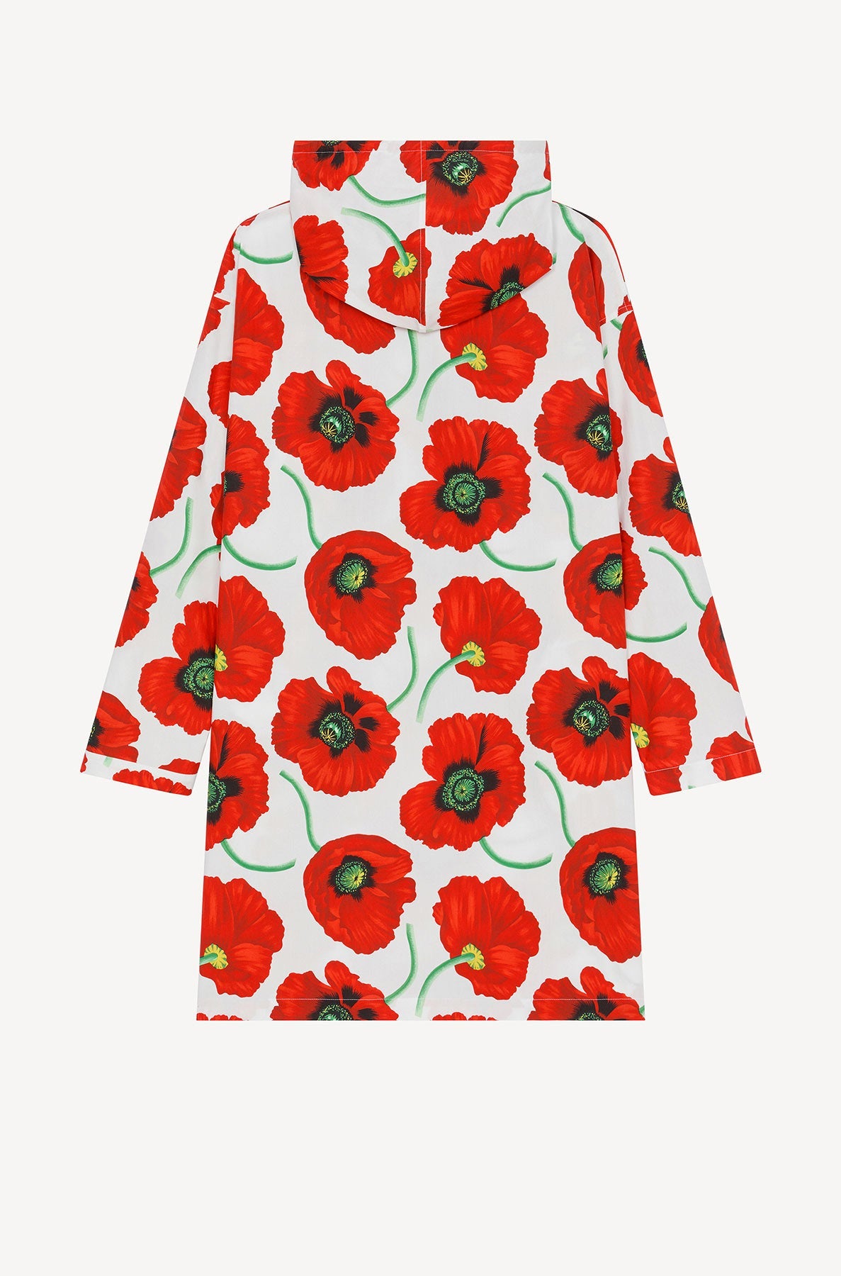 Printed Hoodie Dress