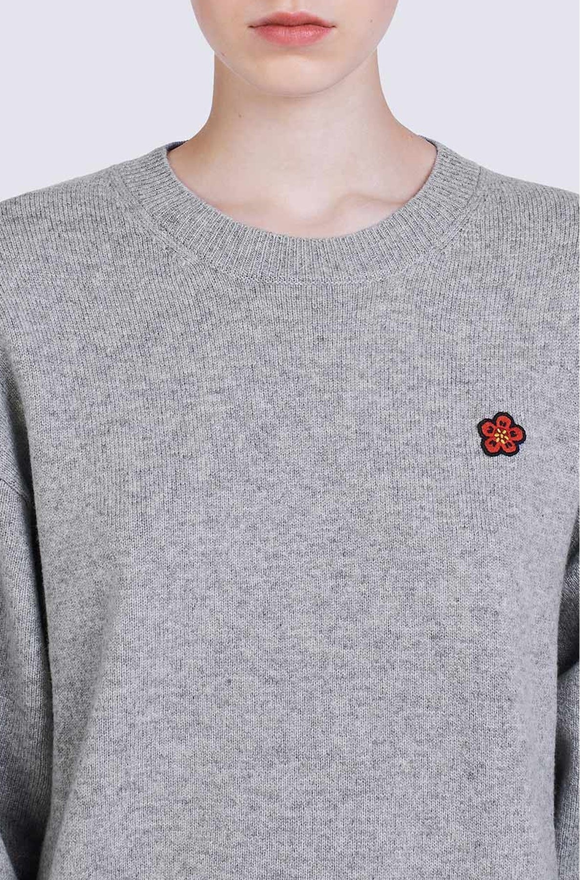 Robe "Kenzo Paris" en laine - Middle Grey