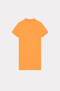 Robe polo brodée  "Boke Flower" - Apricot