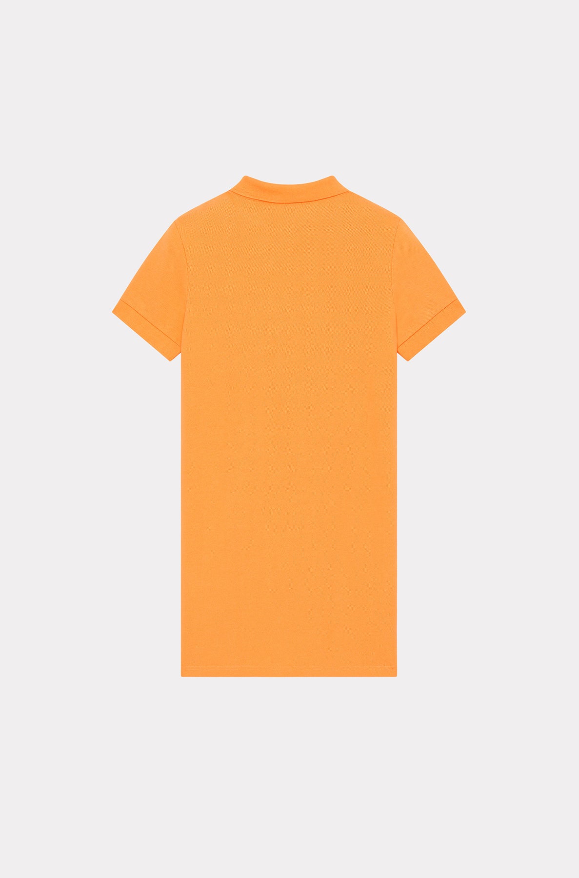 Robe polo brodée  "Boke Flower" - Apricot