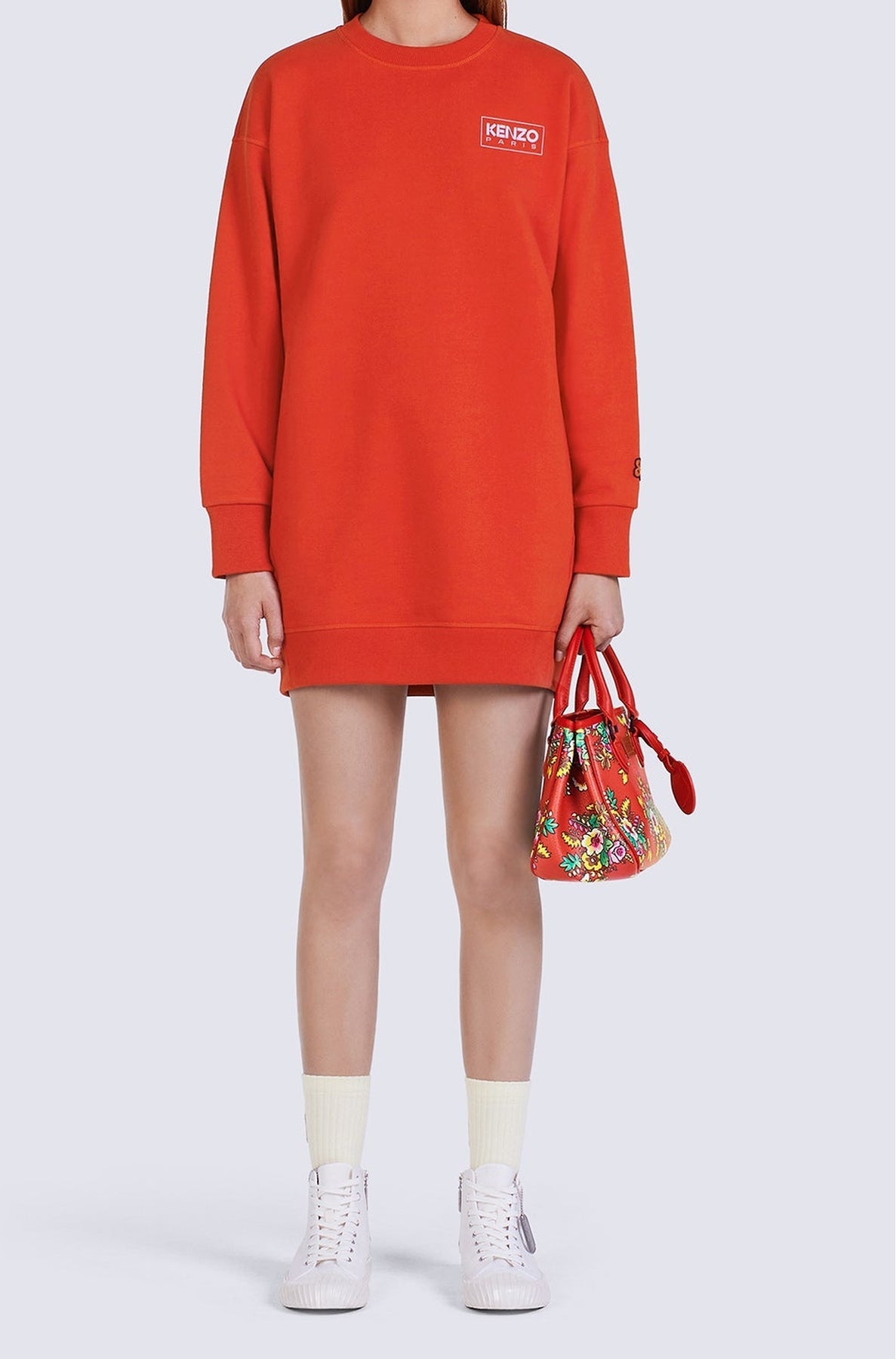 Robe sweatshirt Kenzo Paris - Medium Red