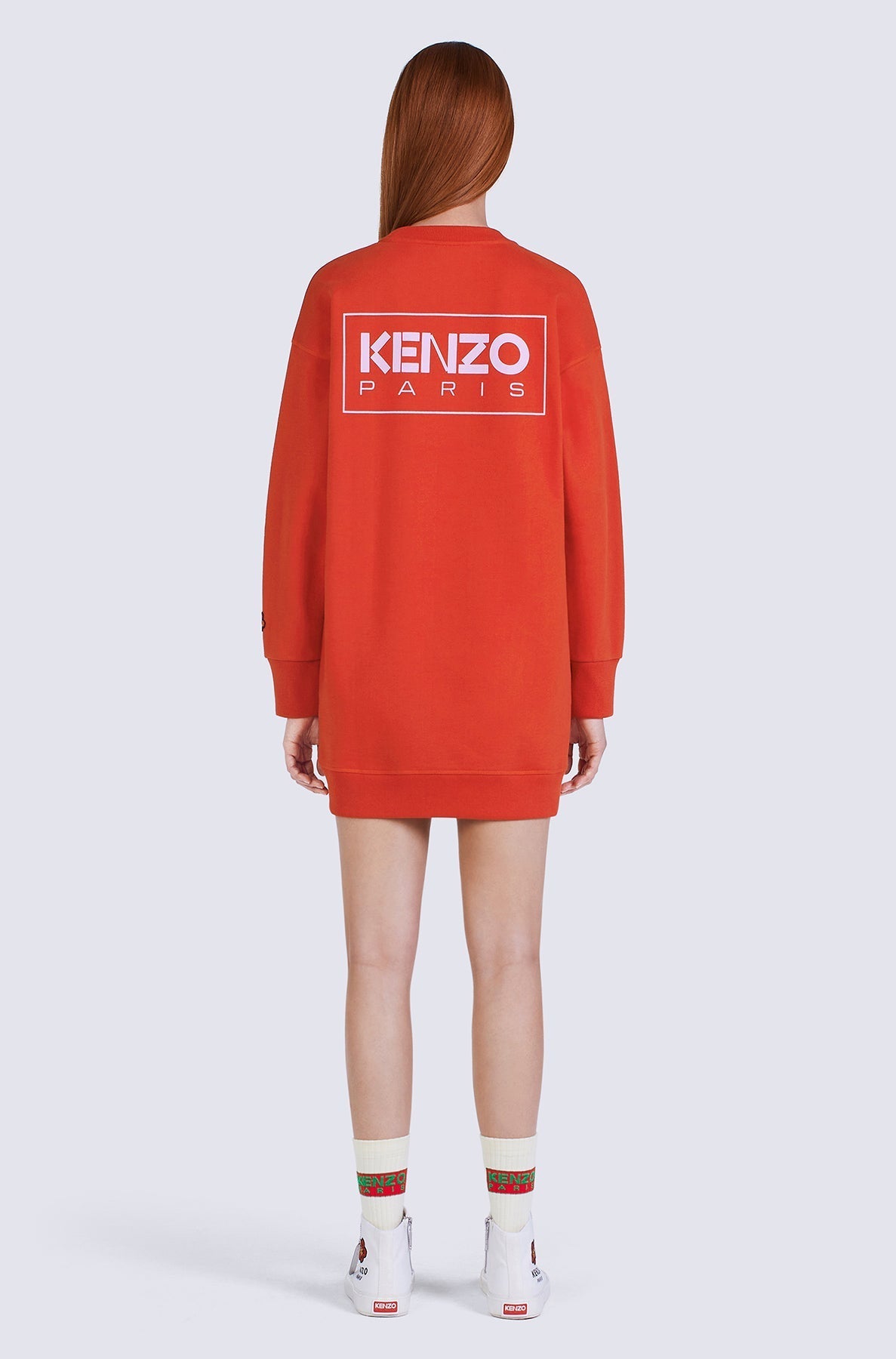 Robe sweatshirt Kenzo Paris - Medium Red