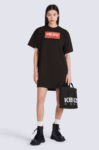 Robe t-shirt "Kenzo Paris" - Black