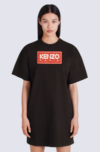 Robe t-shirt "Kenzo Paris" - Black