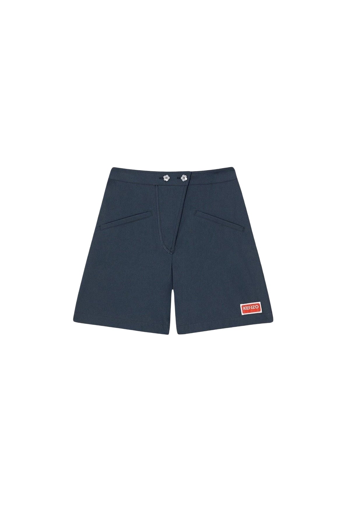 High waist shorts - Midnight Blue