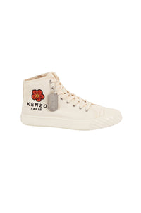 Kenzoshool high-top trainers - Cream