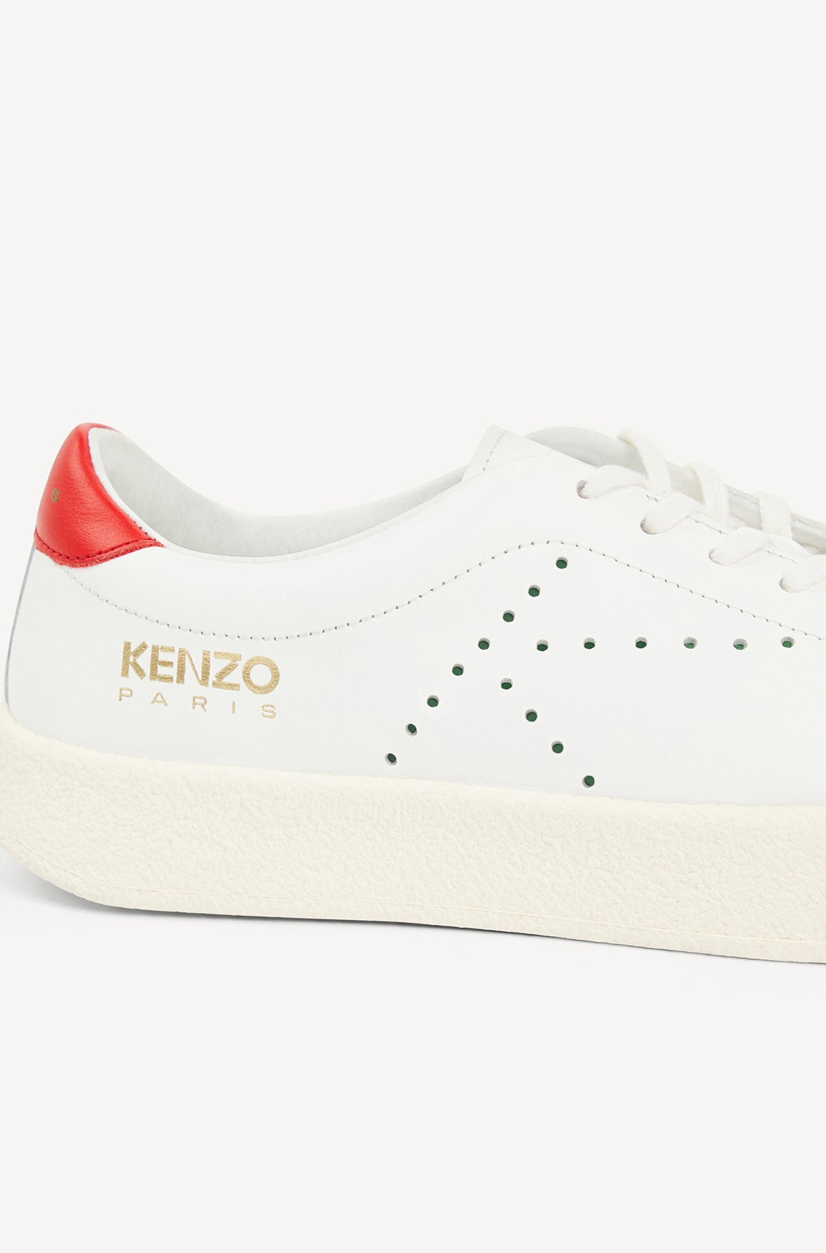 Baskets Kenzo swing en cuir - White