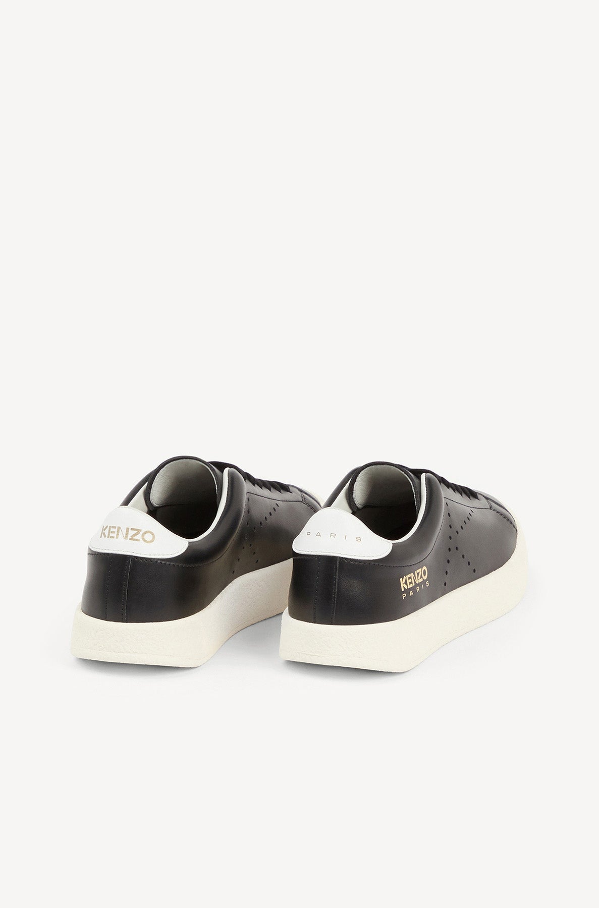 Baskets Kenzo swing en cuir - Black