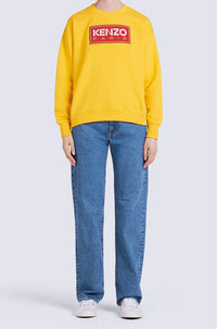 Sweatshirt Kenzo Paris brodé - Golden Yellow