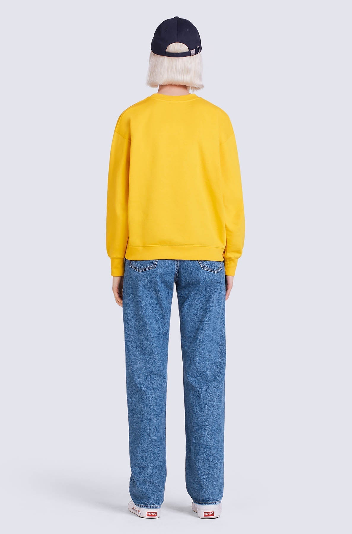 Sweatshirt Kenzo Paris brodé - Golden Yellow