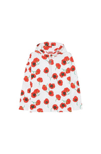 Printed Hoodie Top