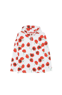 Printed Hoodie Top