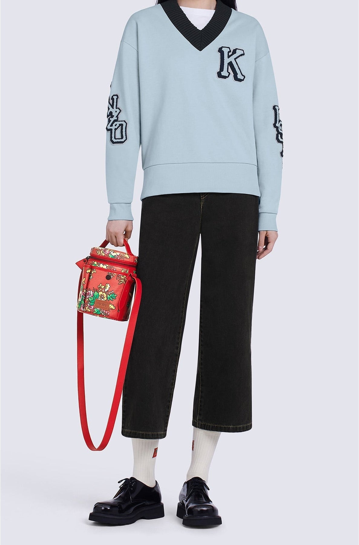 Varsity Sweatshirt - Sky Blue