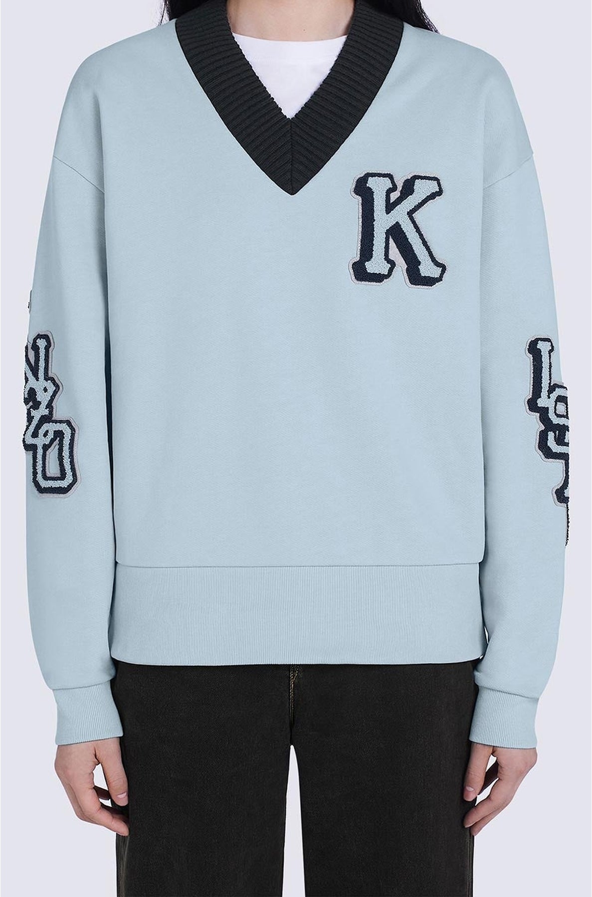 Varsity Sweatshirt - Sky Blue