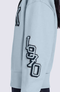 Varsity Sweatshirt - Sky Blue
