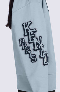 Varsity Sweatshirt - Sky Blue