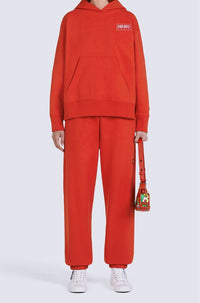 Sweatshirt à capuche Kenzo Paris oversize - Medium Red