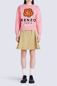 Sweatshirt "Boke Flower" - Rose