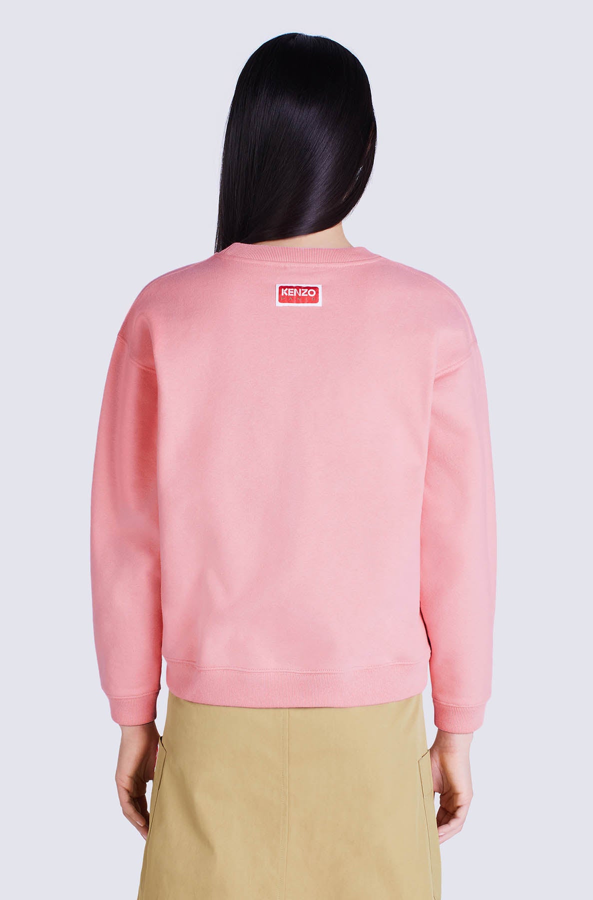 Sweatshirt "Boke Flower" - Rose