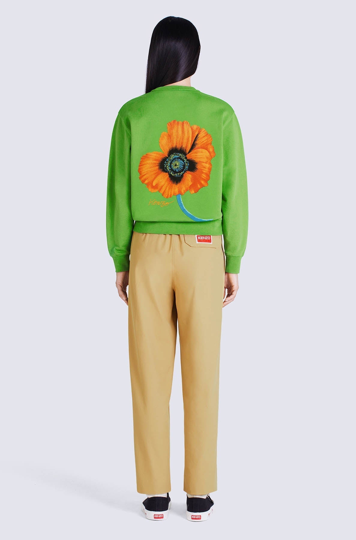 Sweatshirt Kenzo Poppy - Grass Green