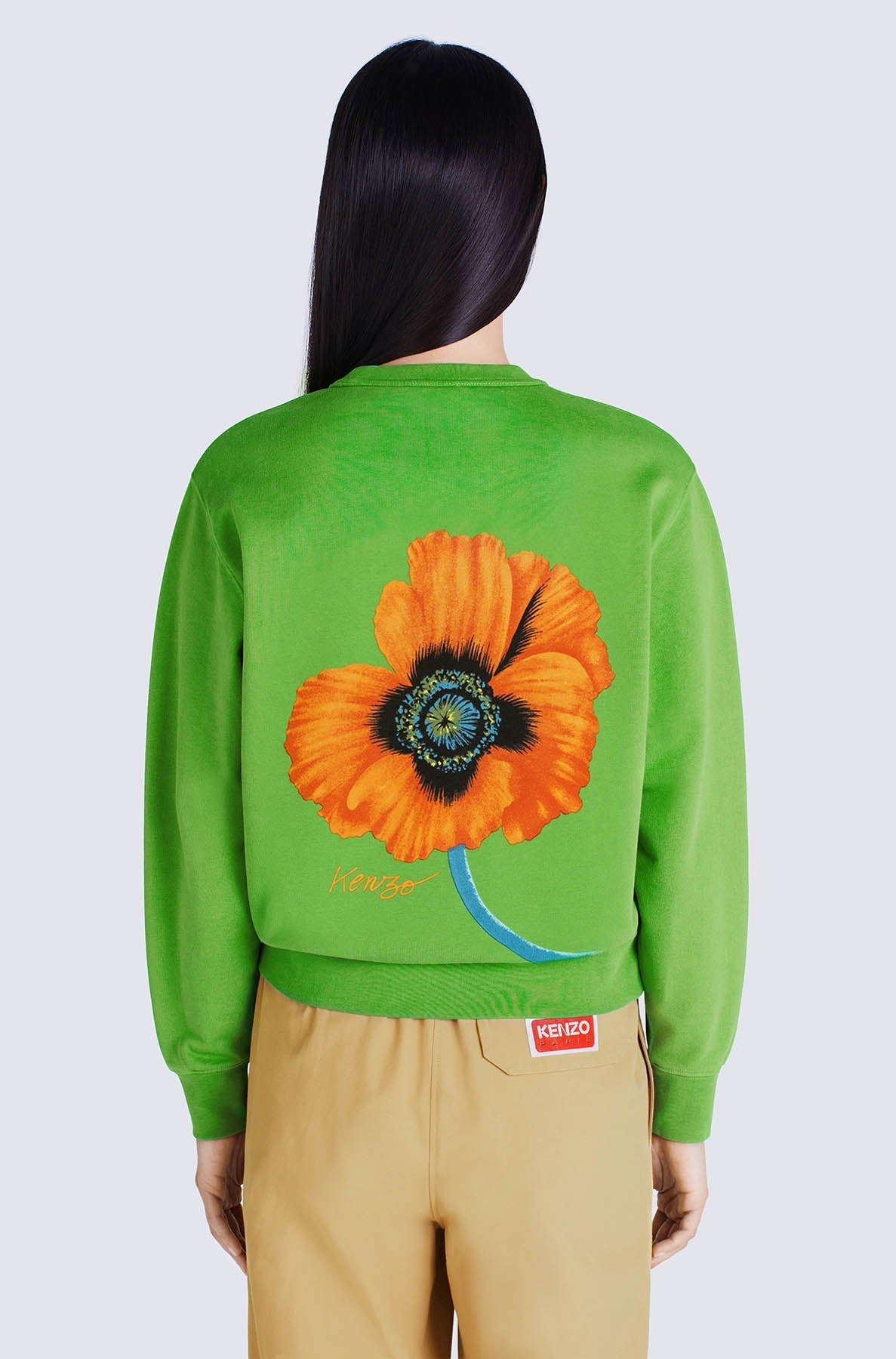 Sweatshirt Kenzo Poppy - Grass Green