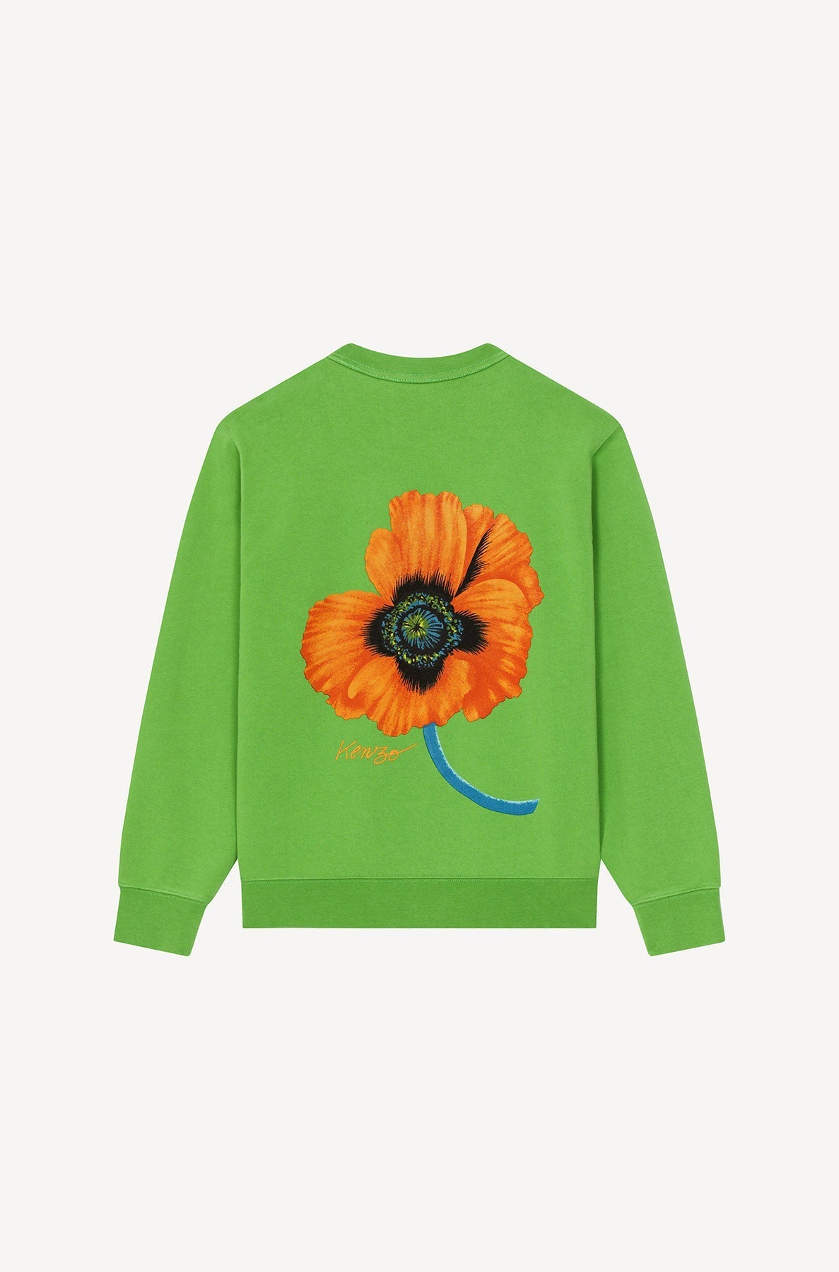 Sweatshirt Kenzo Poppy - Grass Green
