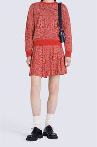 Sweatshirt Sakura Flower - Medium Red