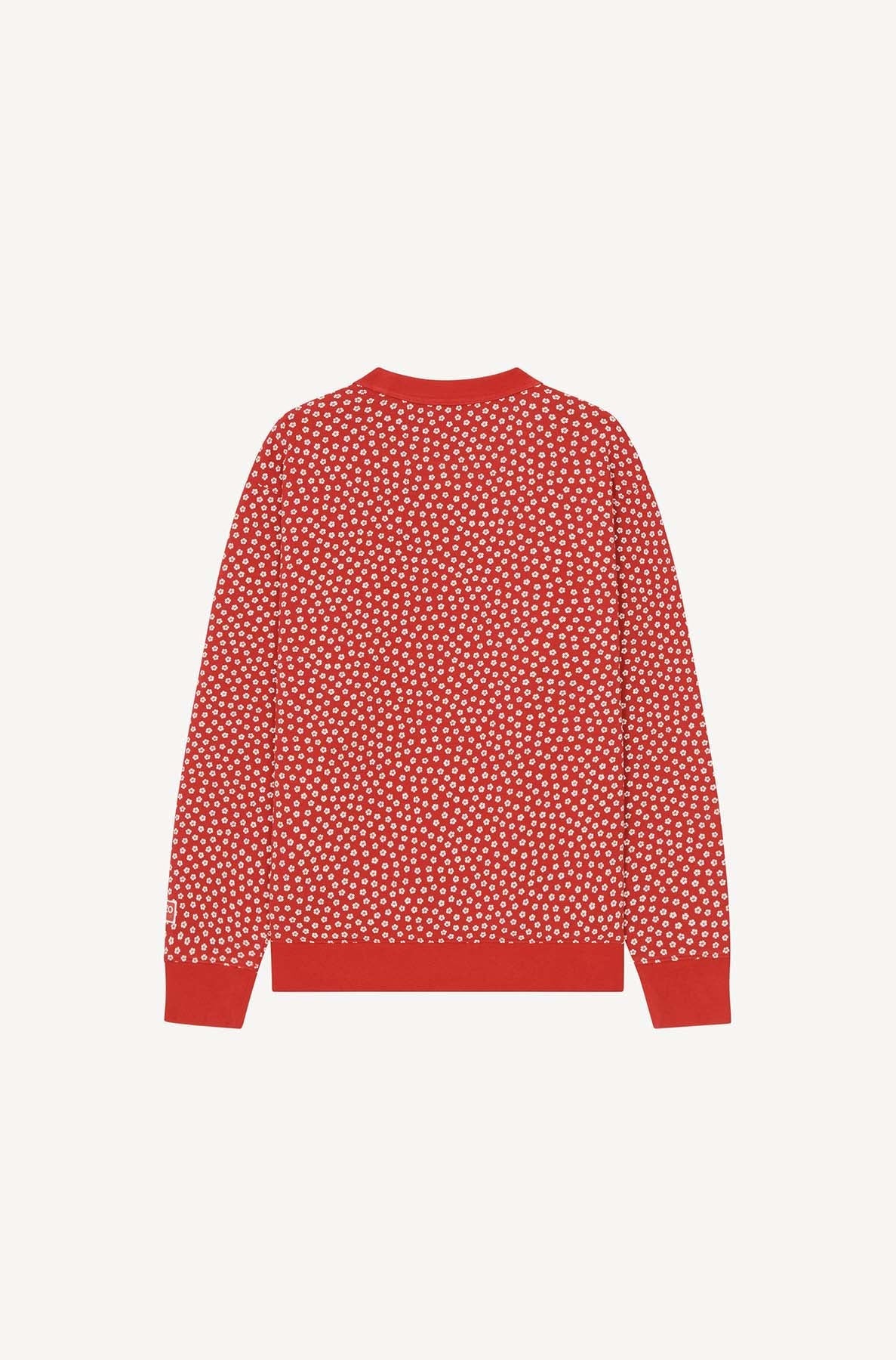 Sweatshirt Sakura Flower - Medium Red