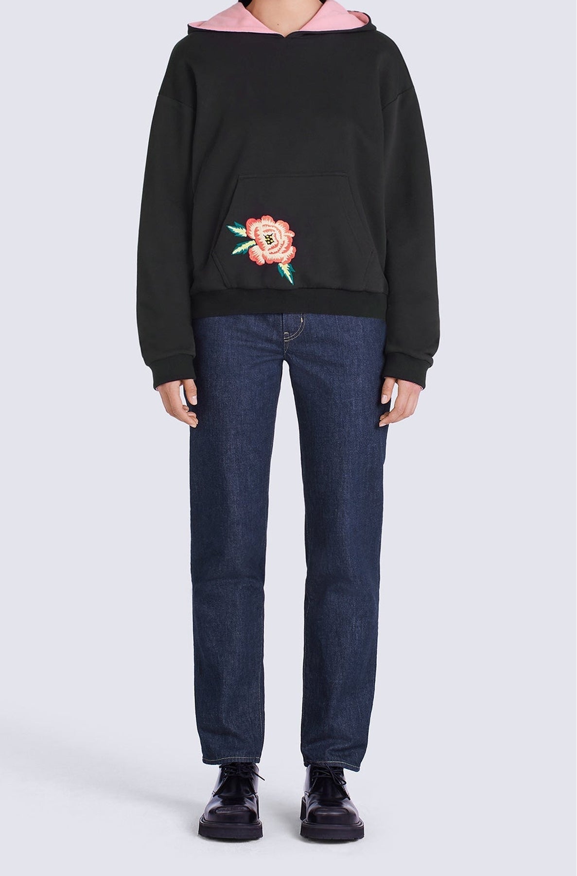 Reversible France-Japan hoodie - Black