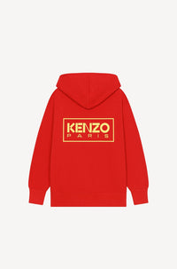 Sweatshirt à capuche Pop Bouquet oversize - Medium Red