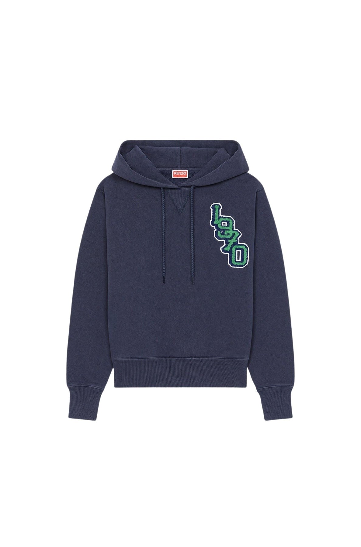 Sweatshirt à capuche oversize "Tiger Varsity" - Midnight Blue