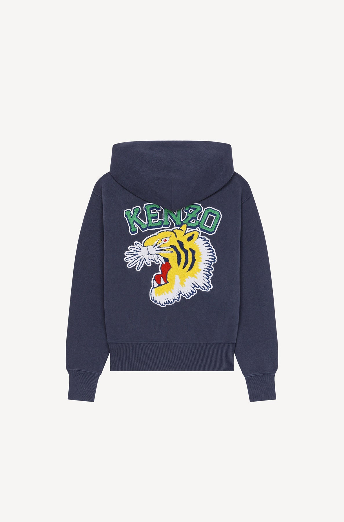 Sweatshirt à capuche oversize "Tiger Varsity" - Midnight Blue