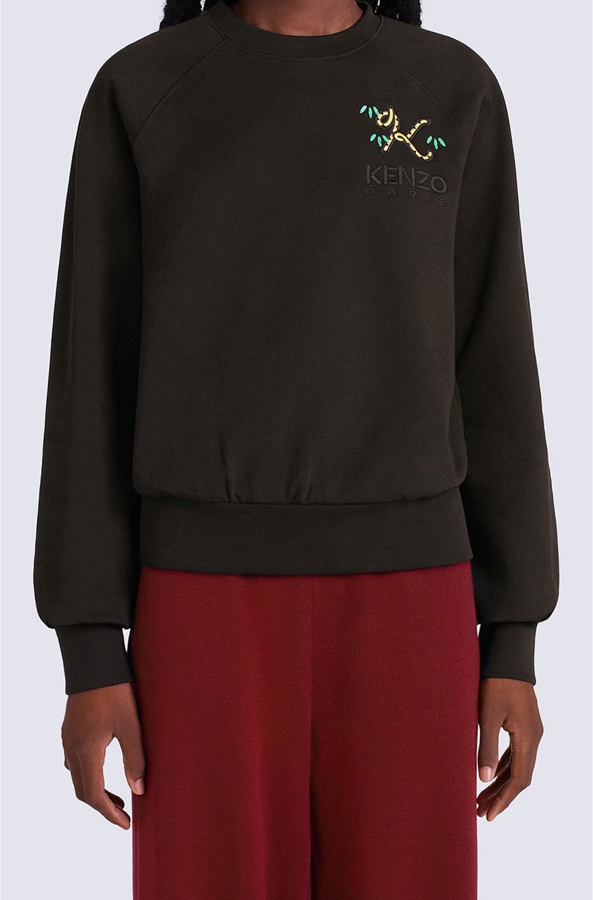 Crest Logo Raglan Sweatshirt