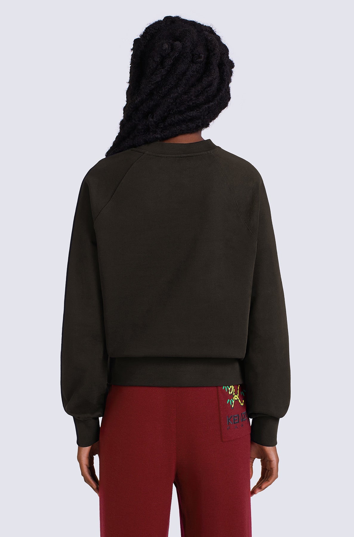 Crest Logo Raglan Sweatshirt