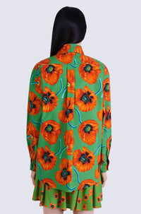 Printed Blouse Long Sleeves