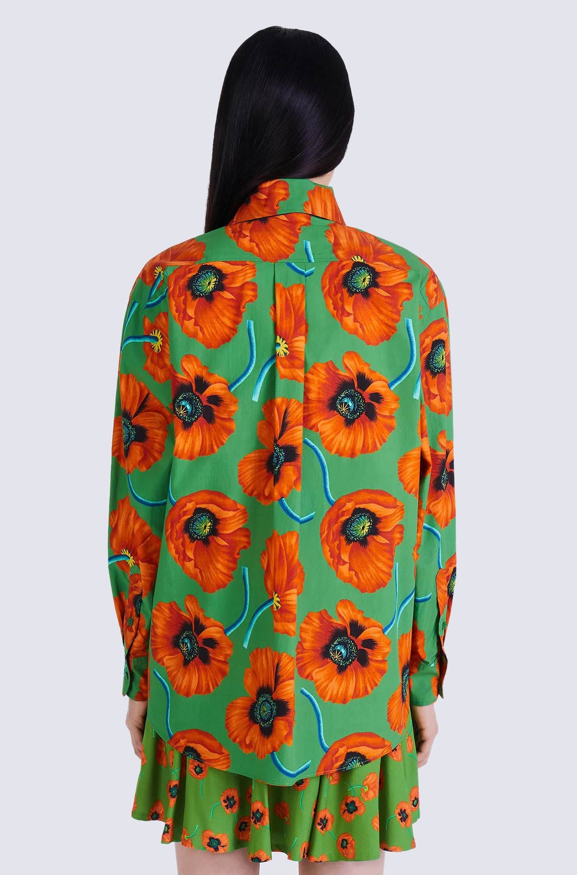 Printed Blouse Long Sleeves