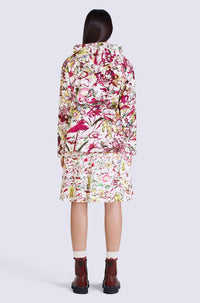 Printed Hoodie Top