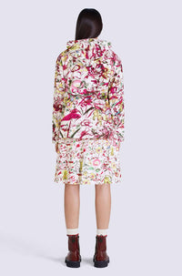 Printed Hoodie Top