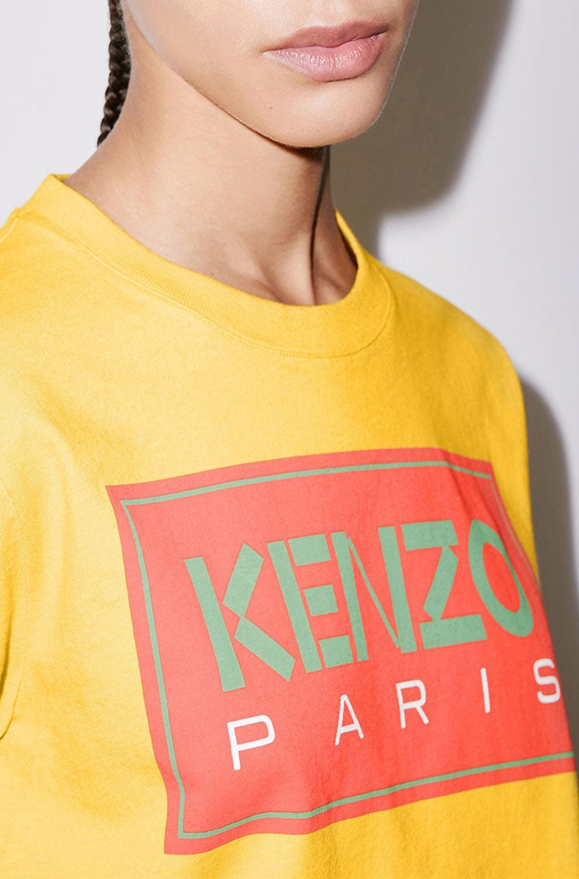 T-shirt loose Kenzo Paris - Golden Yellow