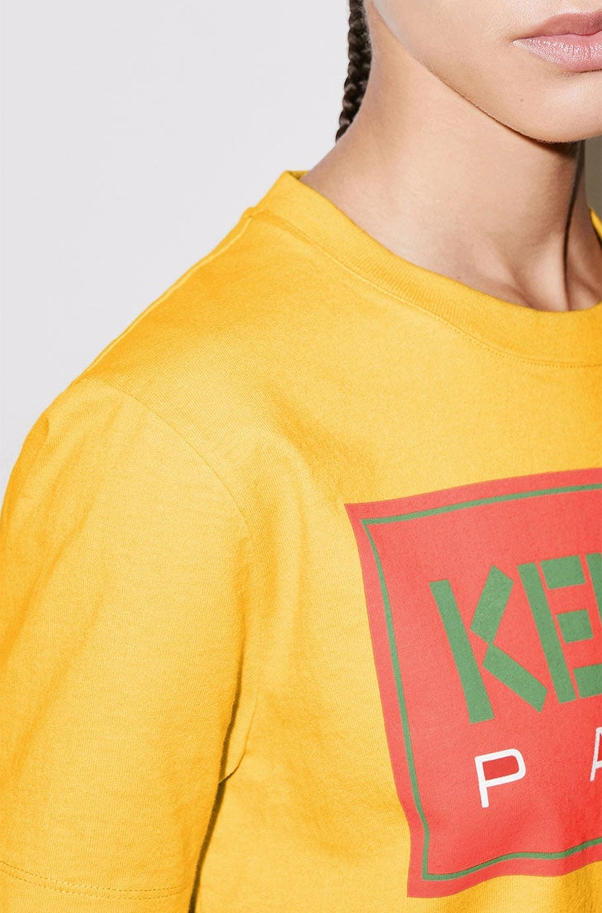 T-shirt loose Kenzo Paris - Golden Yellow
