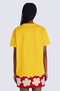 T-shirt loose Kenzo Paris - Golden Yellow