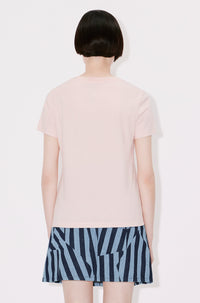 T-shirt brodé Boke Flower - Faded Pink