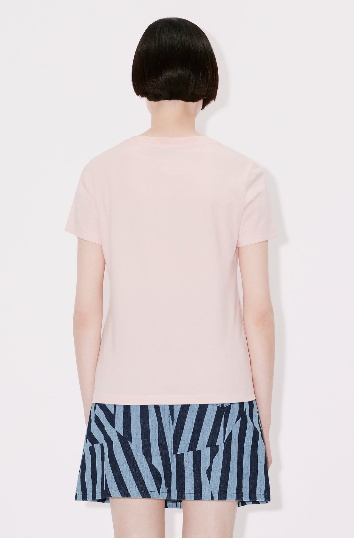 T-shirt brodé Boke Flower - Faded Pink