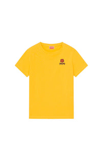 T-shirt brodé "Boke Flower" - Golden Yellow