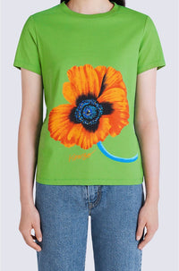 T-shirt Kenzo Poppy - Grass Green