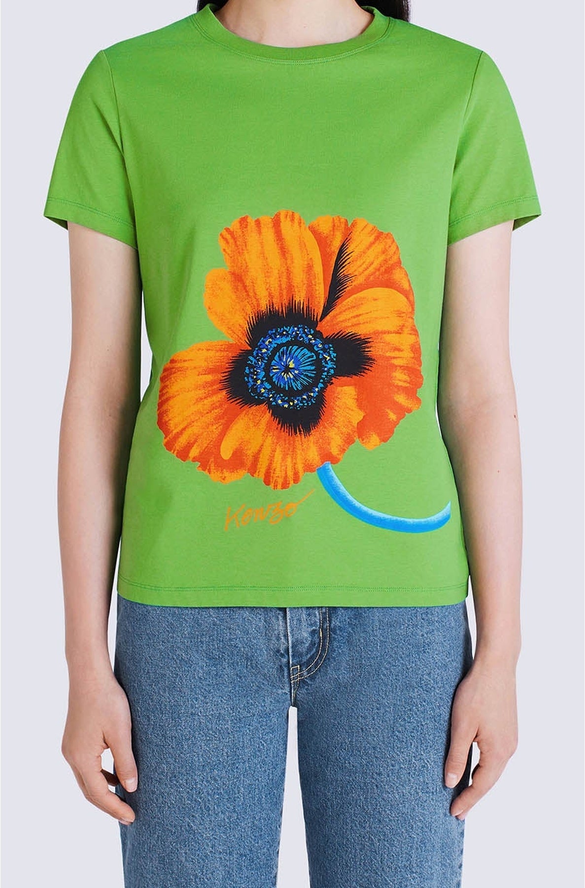 T-shirt Kenzo Poppy - Grass Green