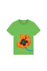 T-shirt Kenzo Poppy - Grass Green